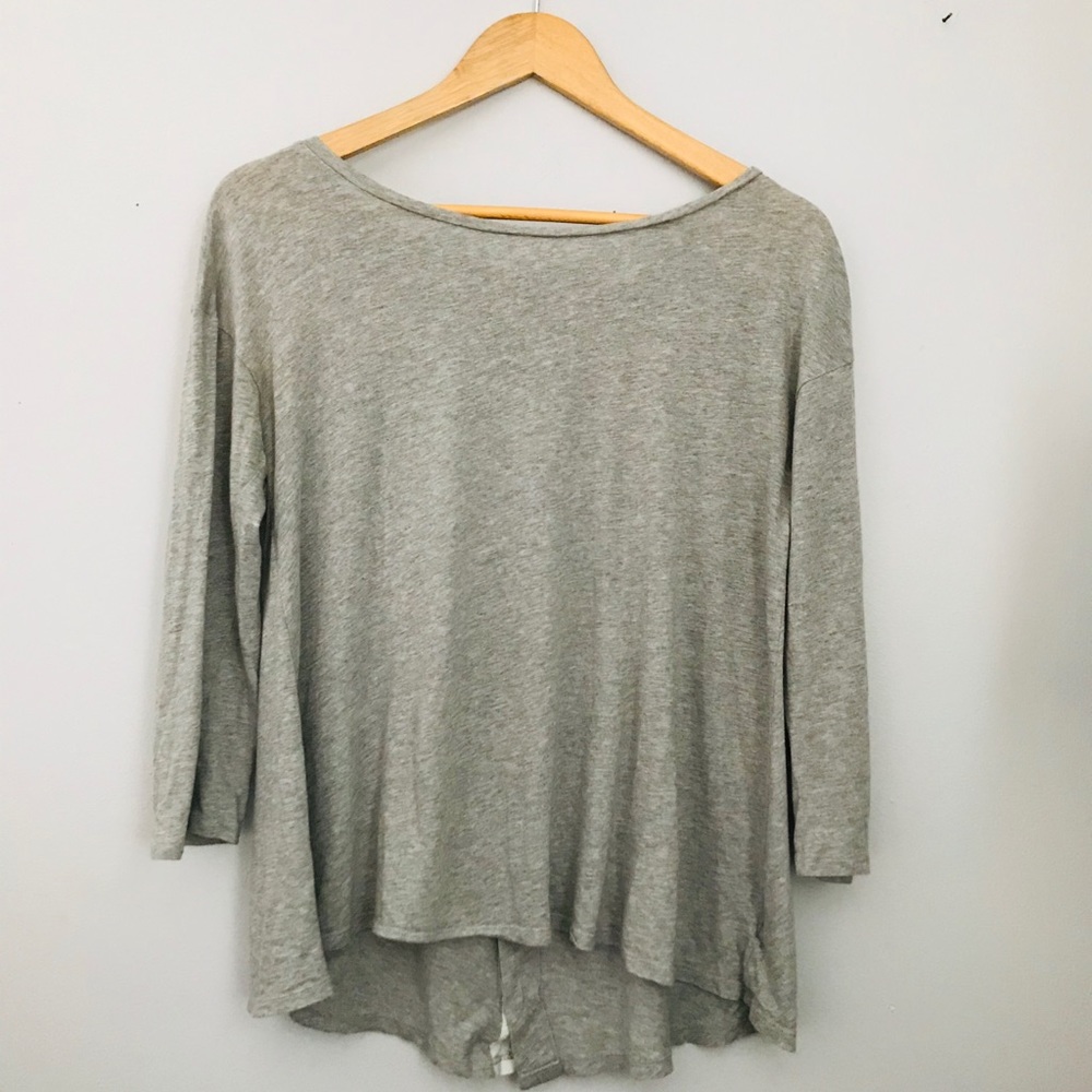 Soft gray long sleeve